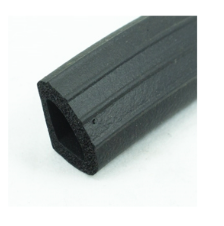 T-4096 Quarter Round Door Seal W/Ridges