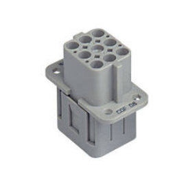 Socket, Insert for Contacts, 8 Pole Configuration